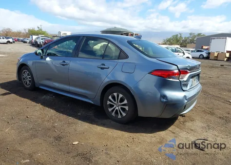 2022 Toyota Corolla Hybrid Le из США, поврежденный, VIN JTDEAMDE1NJ060970